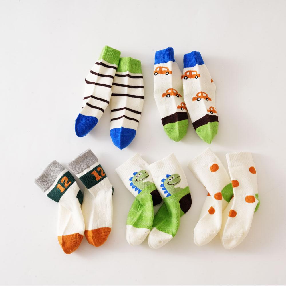 5 par skarpetek z siateczki dla niemowląt, urocze, oddychające, miękkie, bawełniane skarpetki dla dzieci, dla chłopców i dziewcząt, w wieku 1-12 lat