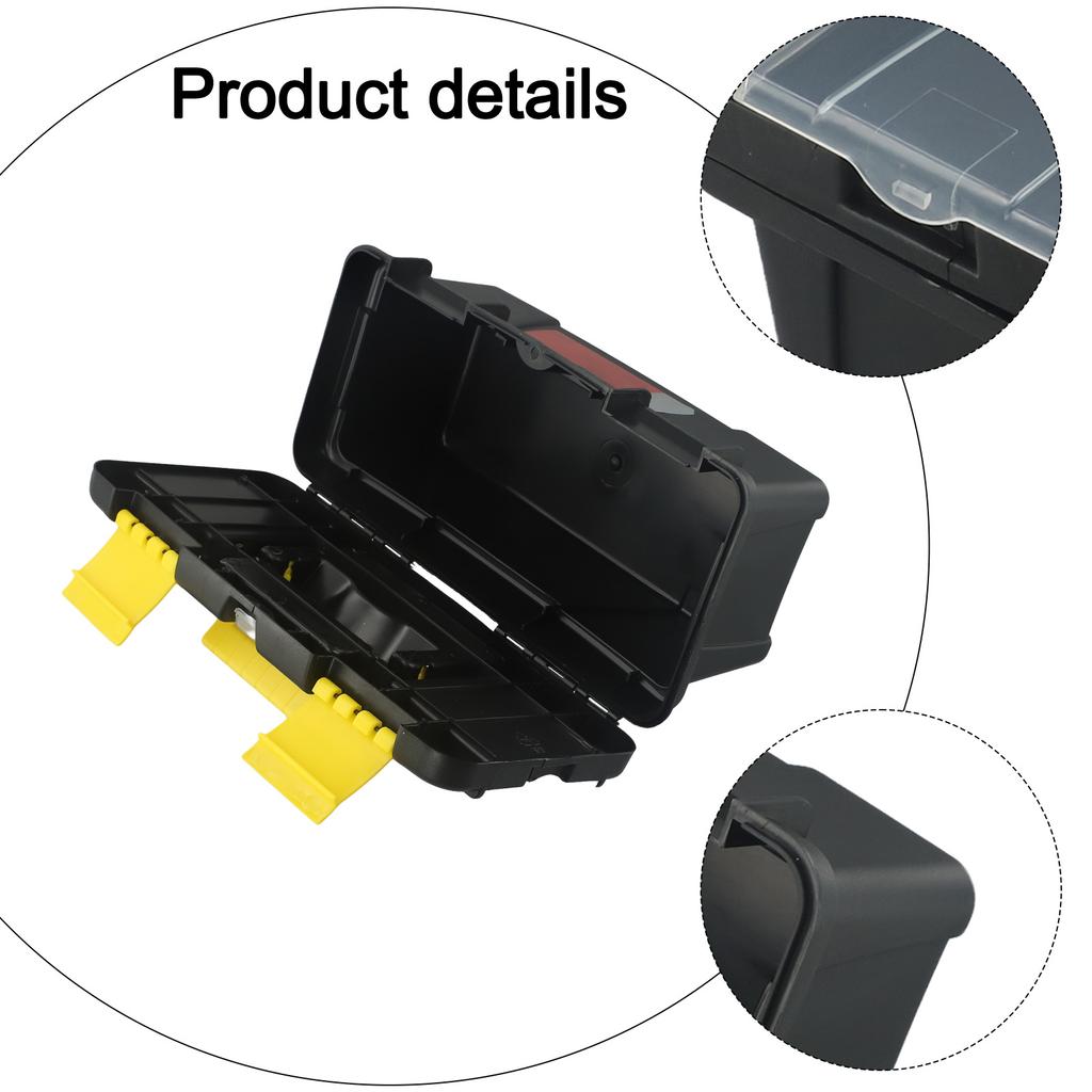 1pcs 10-Inch Two-Layer Plastic Toolbox Mini Multi-Functional Accessories Box Storage Box Repair Tools Organizer