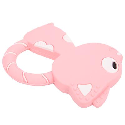Baby Teething Toys Cute Cartoon Animal Shape Silicone Teether for Baby Kid Children