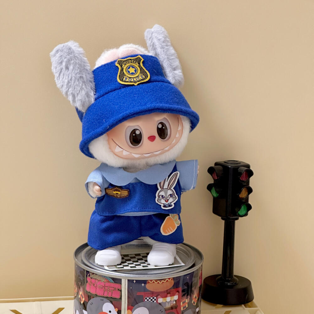 [No Doll]Only Clothes For Labubu Clothing Suitable For 17Cm Labubu With Zootopia Styles Clothing Accessories