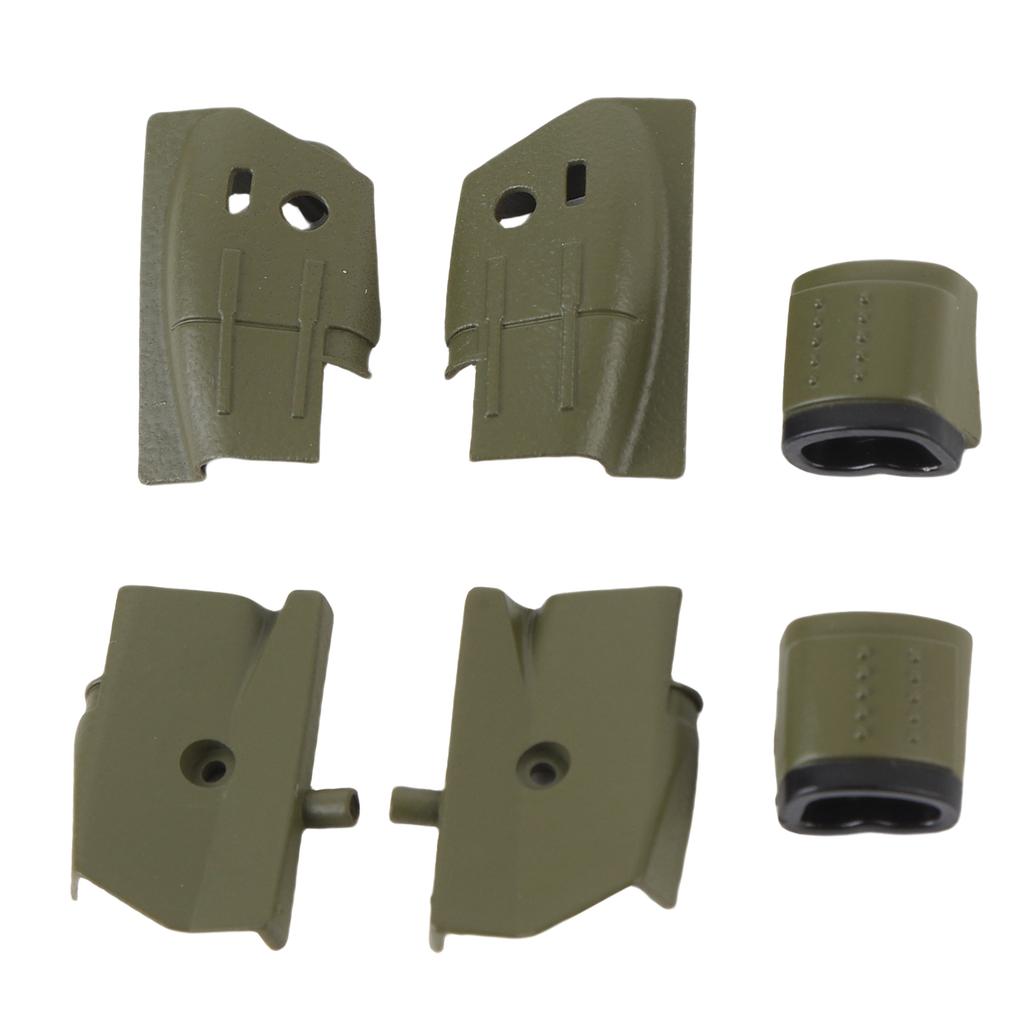 6PCS RC Helicopter Replacement Part Rear RC Helicopter Wing Decorations for Wltoys K170 Remote Control Airplane