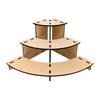 3 Tiers Retail Table Display Stand Multipurpose Display Stand Holder for Dessert Farmers Markets Collections Craft Shows Soap