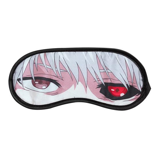 Kryt na oči Ultra měkké Ležérní elastický pásek Anime Demon Slayer Cosplay Cestovní uvolněná páska na oči pro lehké spaní