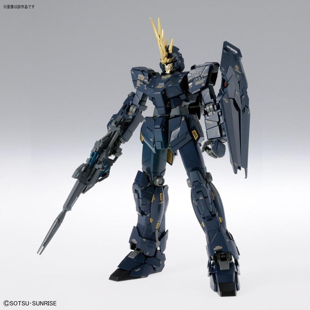 MG Mobile Suit Gundam UC Unicorn Gundam Unit 2 Banshee Ver.Ka 1100 Maßstab farbcodiertes Plastikmodell