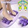 Foot Roller Massager whit Acupressure Balls Ergonomic Design Durable Plastic Non-Slip Construction for Reflexology Portable