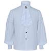 Men Steampunk Trench Coat / Shirt  Vintage Prince Overcoat Medieval Renaissance Jacket Victorian Edwardian Cosplay Costume