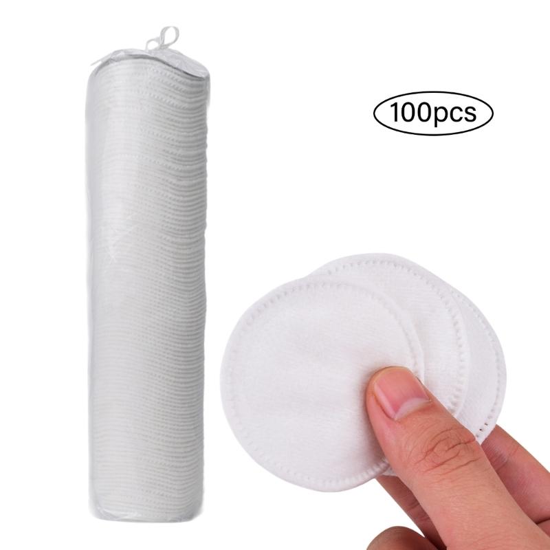 

Gentle Round Cotton Pads for Makeup Removal and Care 100sheets Face Makeup Pads Cleansing Face for Women