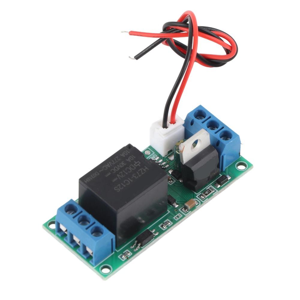 YYLOCK-1 Self Lock Switch AC Load Control Self Locking Mechanism Relay Switch Module 12V High Level Trigger Home Automation