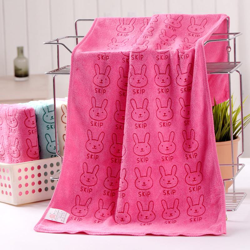 Soft Children's Cartoon Hair Drying Towel: Highly Absorbent Microfiber Face Wash & Beauty Salon Towel
