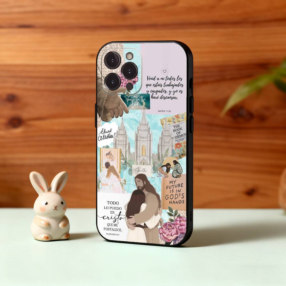 1PC The Book Of M-Mormon Phone Case For iPhone17,16,15,14,13,12Plus,Pro Max,XS,5G Soft Silicone Black Cover