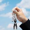 PVC   Diving Theme Key   Unique Short Flipper Shape Keychain Fin Key  Gift