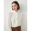 Langzi Ruffle Collar Long Sleeve Shirt