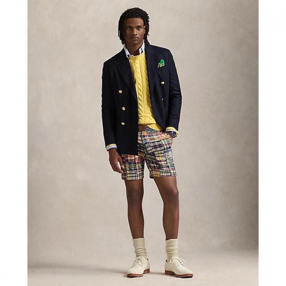 Polo Ralph Lauren Men S Straight Patchwork madraS Short 22.9cm mnpoSho14g20537999 32
