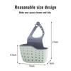 Kitchen Sink Holder Hanging Drain Basket Adjustable Soap Sponge Shelf Organizer Bathroom Faucet Holder Rack Kitchen Accessories