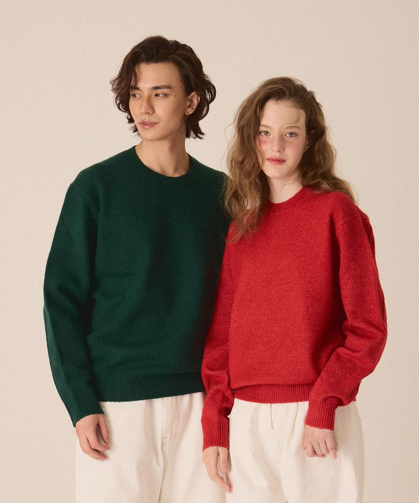 CUTZ [2Pack] Essential Soft Touch Crew Neck + Cable Knit (Type A)