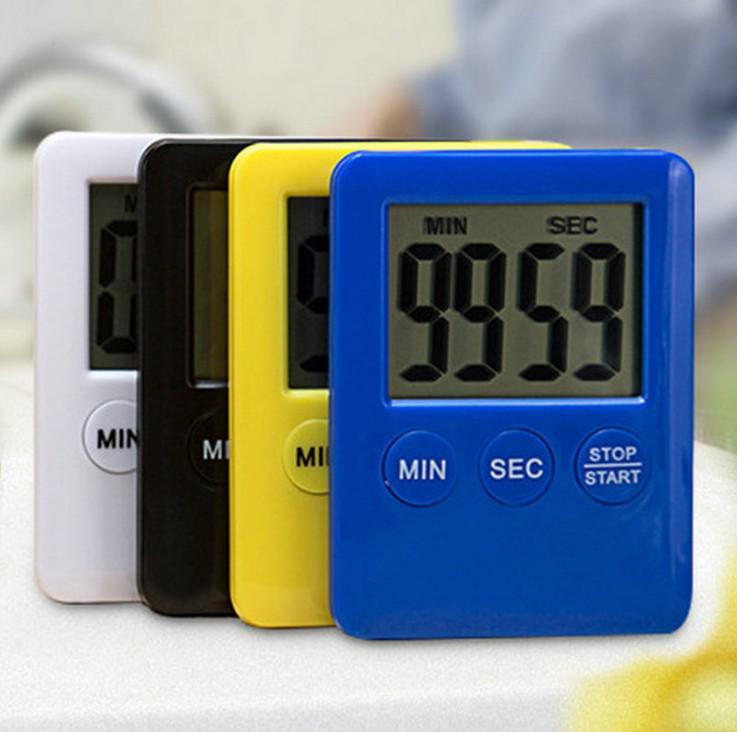 Customizable Electronic Kitchen Timer with Stopwatch Function