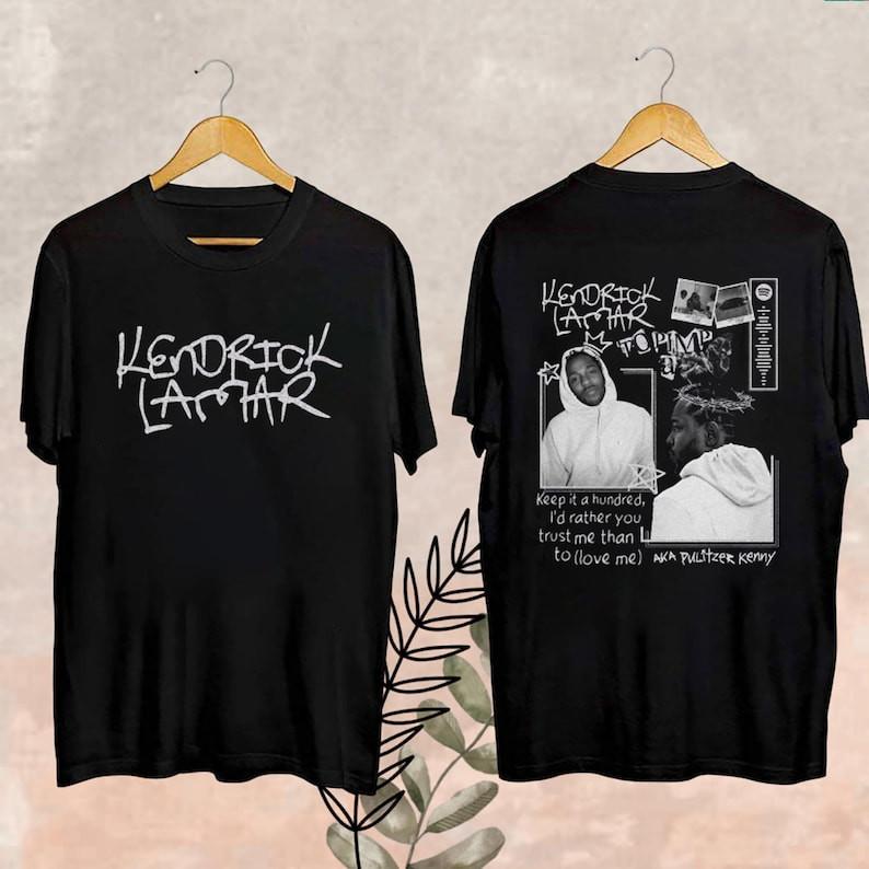 Kendrick Lamar Harajuku Pullover, Grand National Tour Merch, Kendrick Lamar Tour Unisex T-Shirt XL