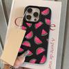 Cartoon Watermelon Slice Pattern Design Protective Cover for iPhone 17 16 15 14 13 12 11 16E Series Pro Max Plus