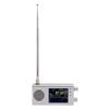 Portable SSB Shortwave Radio Receiver 3.2 Inch LCD Display Dual Stereo Speakers 5000MAH Battery AM FM SW CB VHF UHF     LW MW Full Band Radio Recei