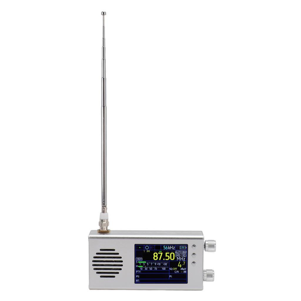 Portable SSB Shortwave Radio Receiver 3.2 Inch LCD Display Dual Stereo Speakers 5000MAH Battery AM FM SW CB VHF UHF     LW MW Full Band Radio Recei