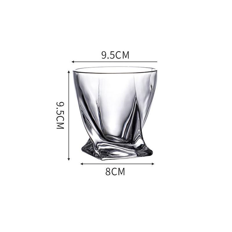 

10.3oz 300ml European Style Crystal Whisky Glass Creative Barware for Cocktail Transparent Beer Tequila Glasses Drinkware Party 1pcs
