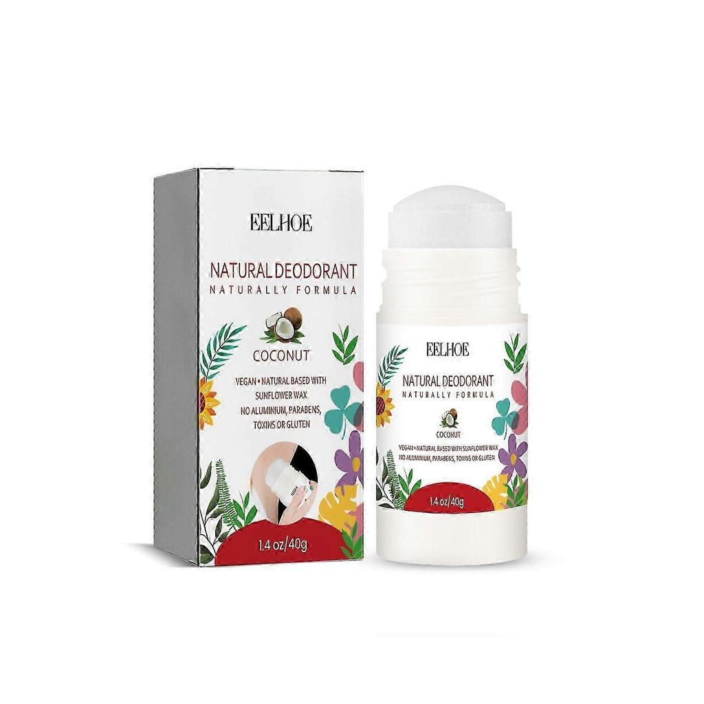 Deodorant Solid Stick, Clean Underarm Odor Body Odor Perspiration Summer Refreshing Light Fragrance Lasting Care