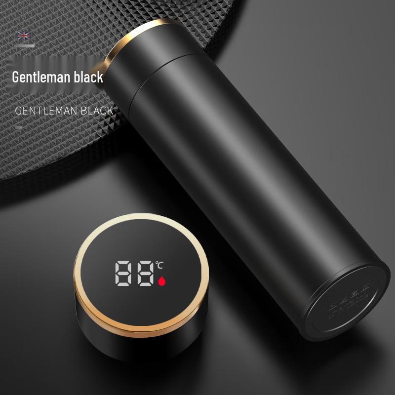 Ming Zhan Xuan Smart Temp Display Insulated Glass Tea Bottle