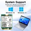 WiFi 7 For Intel BE200 Wireless Network Card Bluetooth 5.4 WiFi BE200NGW NGFF Adapter 802.11AX 2.4G/5G/6GHz for Win10/11 PC