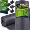 Shade Net 1.5x25m 110g/m2 + 50 Clamps Gray