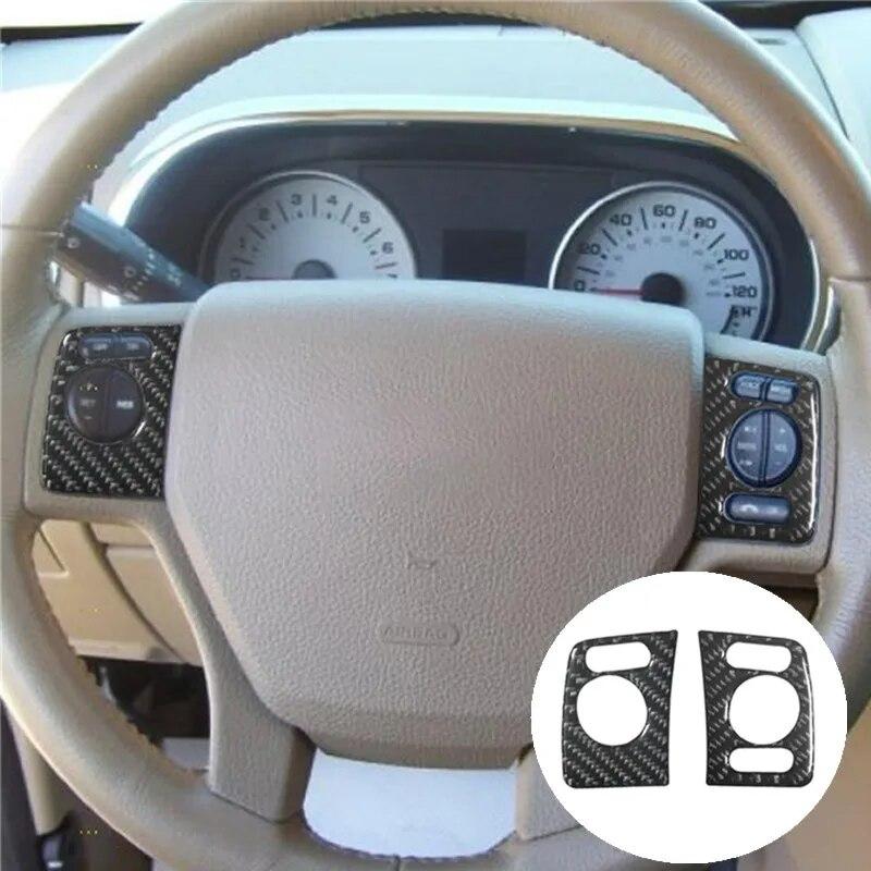 Car Interior Decoration Carbon Fiber Sticker For Ford Explorer Sporttrac Mercury Mountaineer 2008 2009 2010