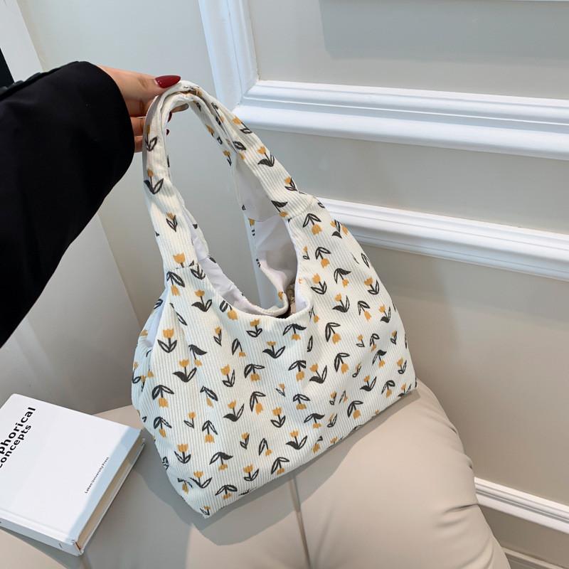Sac Cabas Mode Tendance Grande Capacité Pour Femmes Sac Bandoulière Élégant en Toile