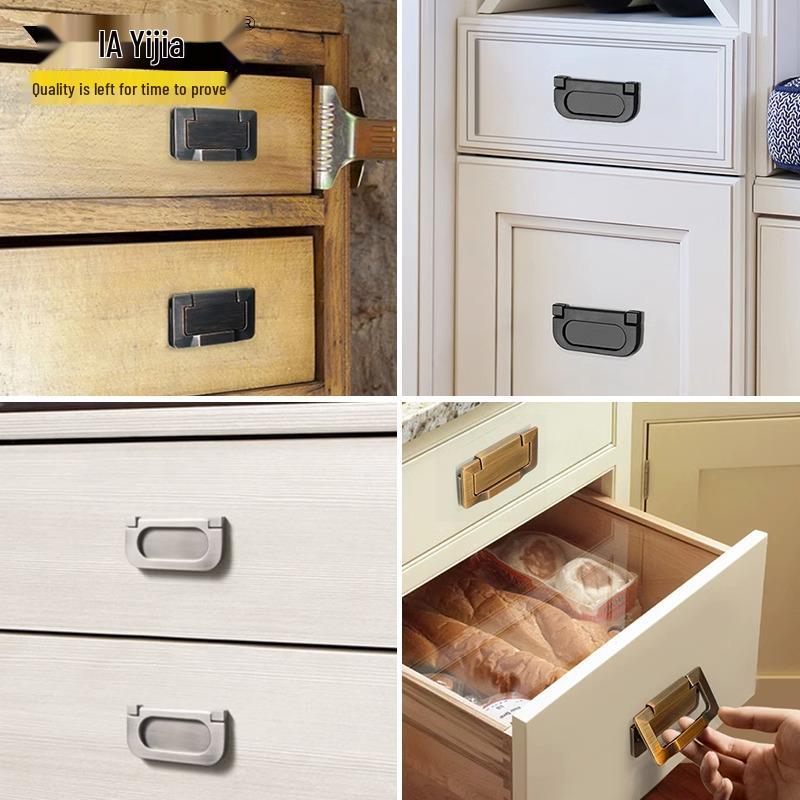 Moderner europäischer Stil, unsichtbarer Schrankgriff ohne Bohren