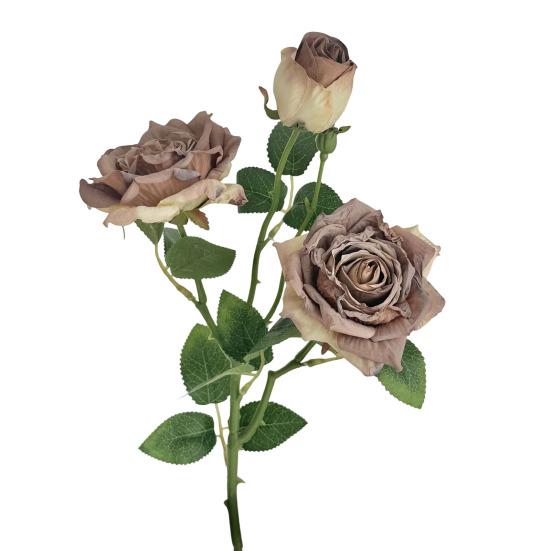 Simulated Rose Flower Realistic Appearance Easy to Manage Bright Color Reusable Artificial Flowers Home Decor