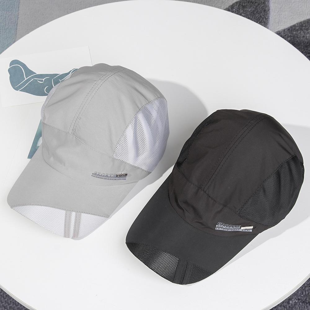 Fashion Running Summer Visor Cap Quick Dry Baseball Hat Mesh Cap