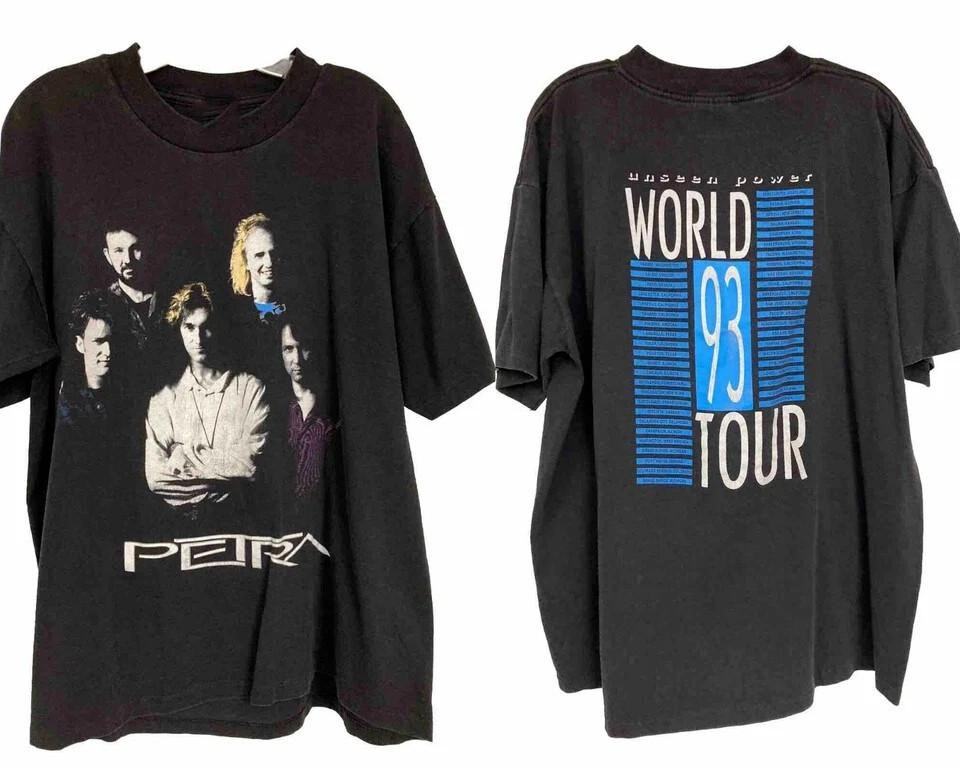 PETRA 1993 Unseen Power World Tour T Shirt Full Size S-5XL
