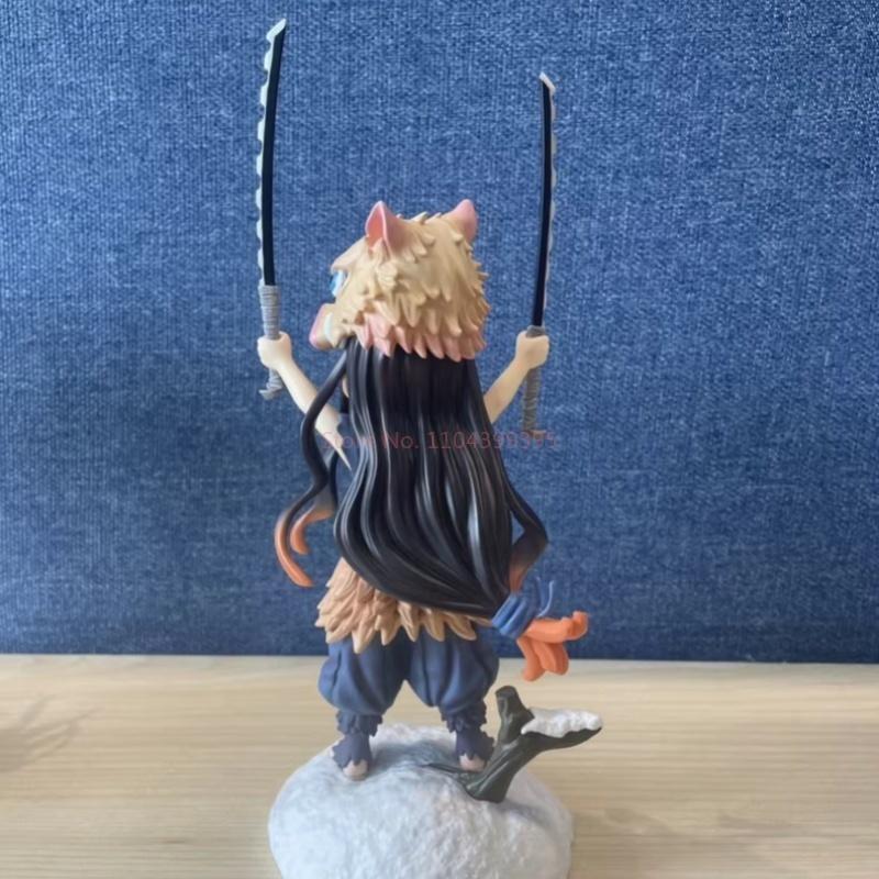 20cm Anime Demon Slayer Figurka Kamado Nezuko Midouzi Cos Lnosuke Kimetsu Figurka PVC Dekorace Soška Model Hračky Dárek
