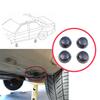 BSP1252-1 4 Pieces Jack Mount Lift Point Support Rubber Plug Pad Cap for Mercedes 190 190E 190D W201 1982-1993