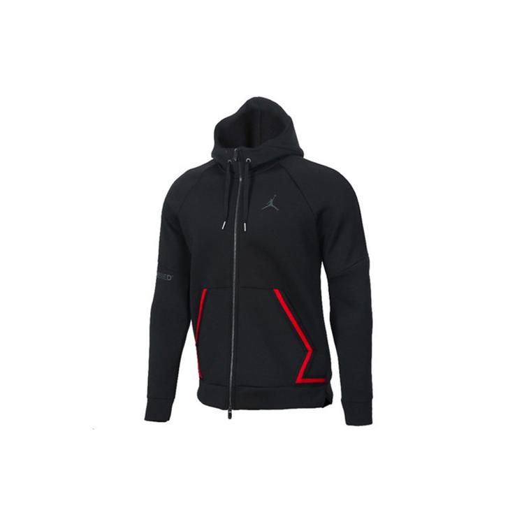 Jordan Jackets Men s Black Hooded Moderate Other 939941-010 S
