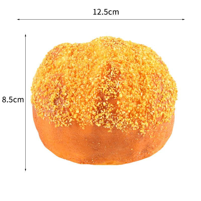 Umělý chléb Dort Toast Měkký PU Model bagety Potravina Falešný chléb Simulační ozdoby Pekárna Dekor Fotografie Rekvizity