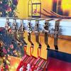 7Pcs/Set Christmas Stocking Hooks Mantel Xmas Stocking Holder Festive Stocking