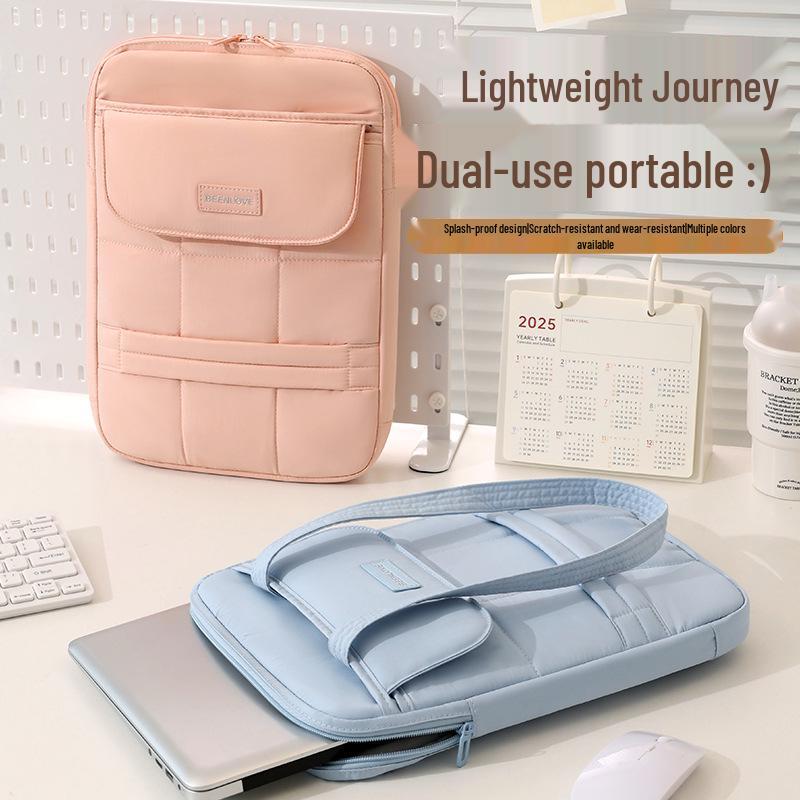 15-Inch Cross-Border Laptop Bag: Portable, Large Capacity Shoulder and Tablet Storage Bag