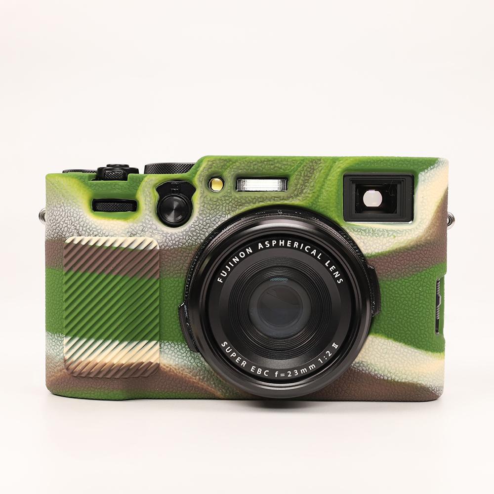 X100VI Weiche Silikon-Schutzhülle für Kameragehäuse für Fujifilm X100VI Gummiabdeckung Skin