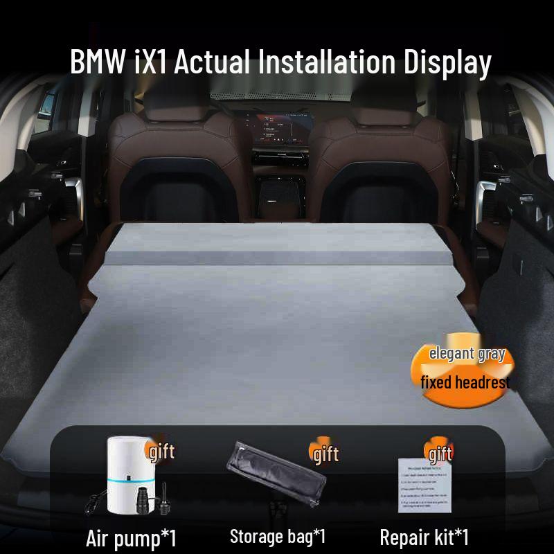 BMW iX1 Rear Seat Car Mattress - Sleeping Mat for Trunk & Car Bed