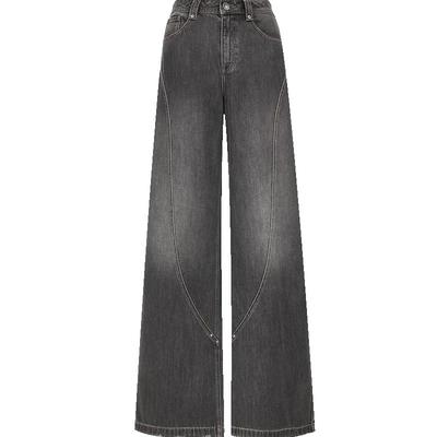 Women's Retro Washed Flared Jeans