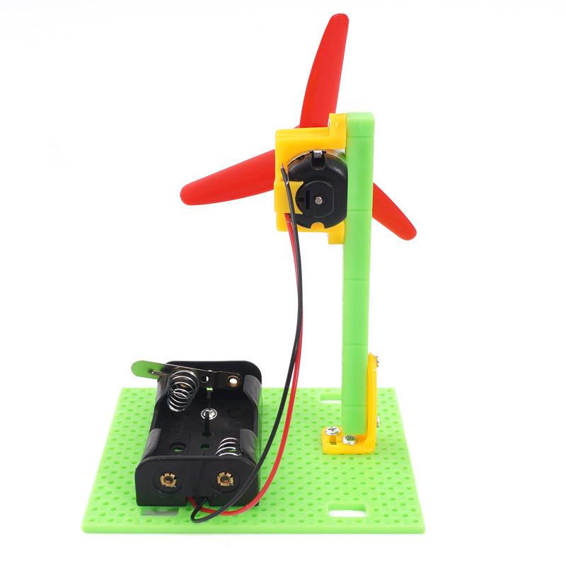 Elementary And Middle School Students Diy Plastic Electric Fan Science Experiment Material Pack Wholesale Se-22 Color