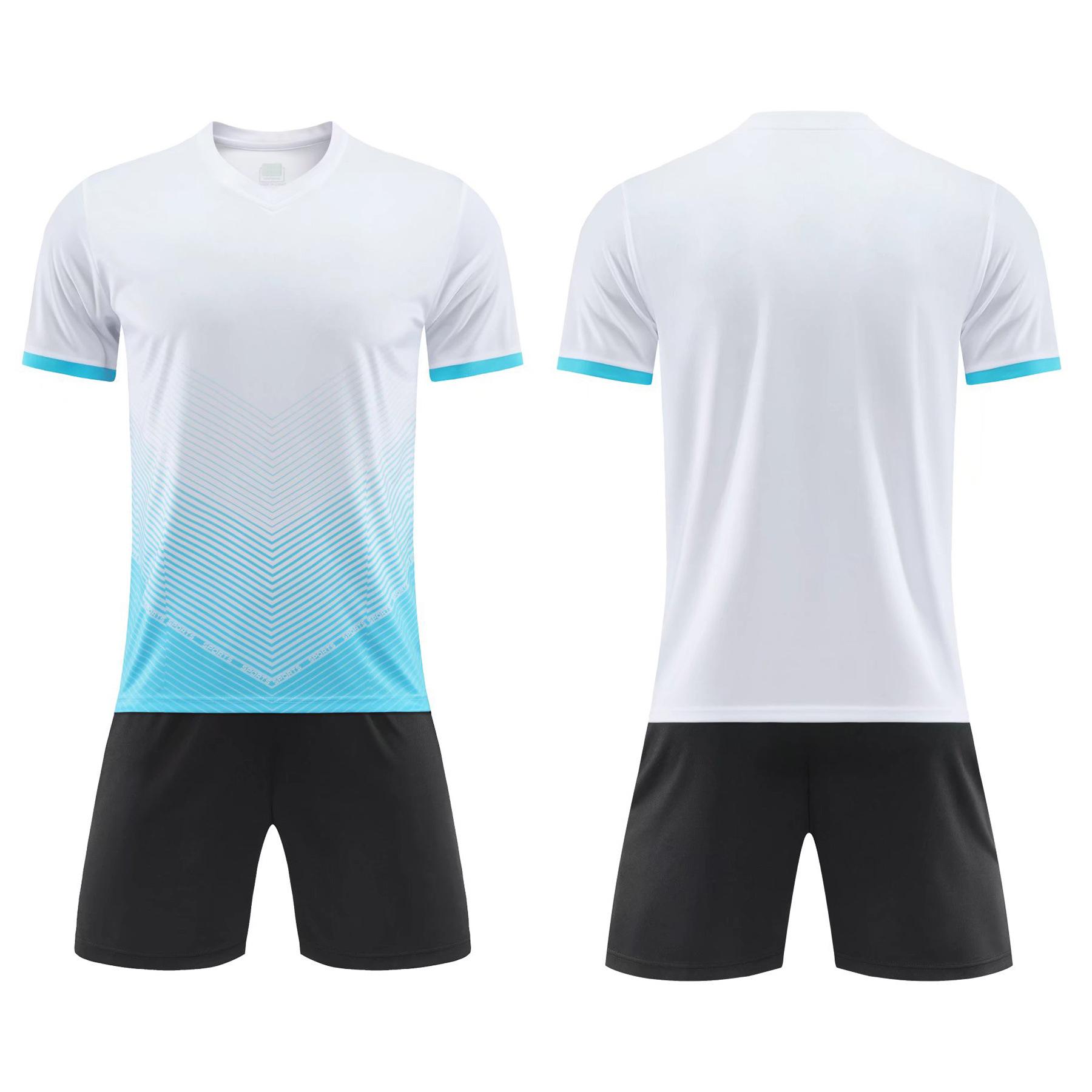 

Football Uniform Set Primary And Secondary School Student Competition Uniform Adult Children Football Training Jersey Group Purchase Diy Children 3xs (height 120-135) белый