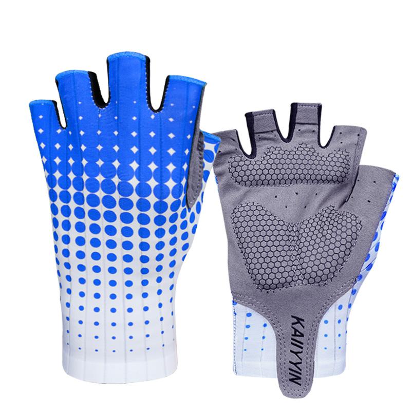 

New Pro Aero Bike Team cycling Gloves Half Finger Outdoor Road Bike Sport Gloves Men women Guantes Ciclismo S