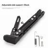 Universal Motorbike Kickstand Parking Kick Stand Bracket Foot Side Supportor Crutch Holder Motorcycle Dirt Bike Accessories 1Pc