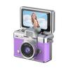 Retro Flip Screen Digital Card Camera for Students and Travelers