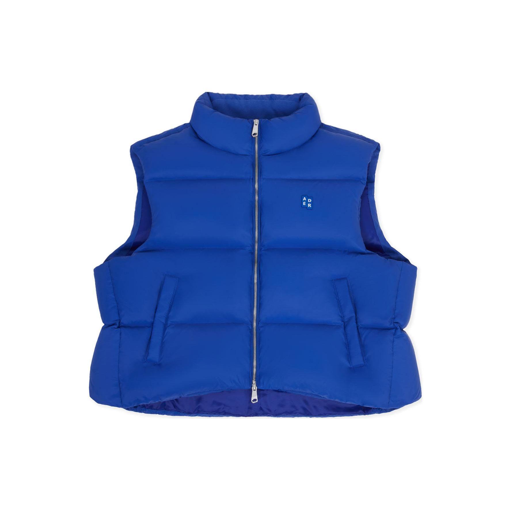 

Ader Error TRS Tag Puffer Vest Blue Мужская верхняя одежда BM42FYDW0404BL XL